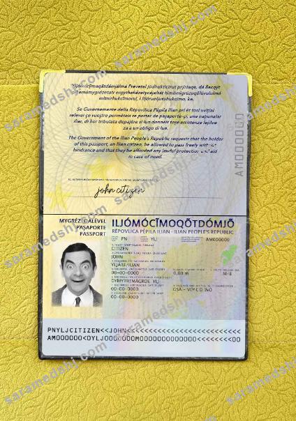 Ilia passport photo look